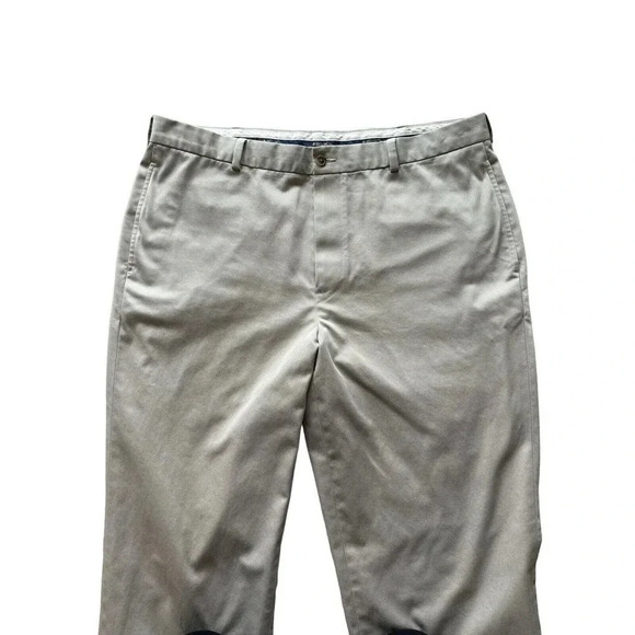 Brooks Brothers Men's Size W40/L34 Khaki Clark Lightweight Advantage Chino Pants - Picture 3 of 12